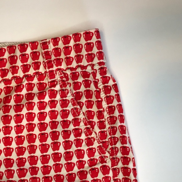 J. Crew | Mini Delicious Apple Shorts | White - Picture 8 of 14